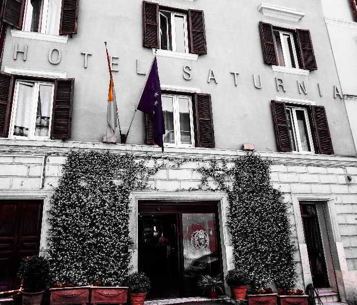Hotel Saturnia Рим Екстериор снимка